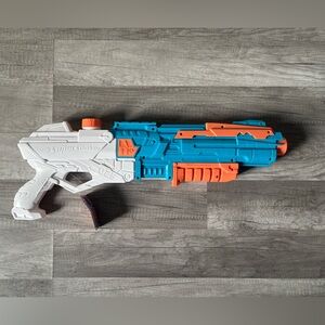Nerf SuperSoaker- White, Blue, and Orange